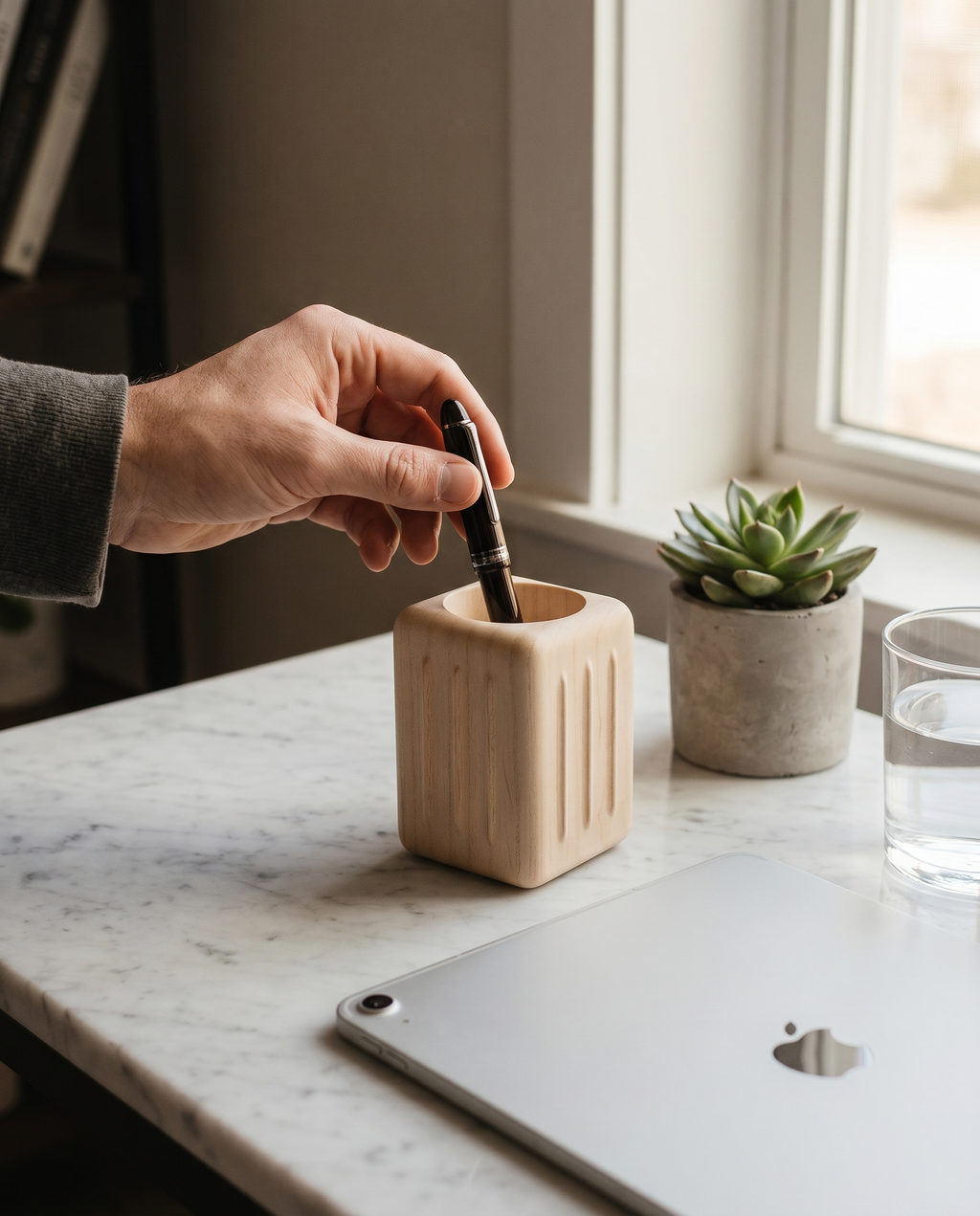 Block One (Pen Holder)